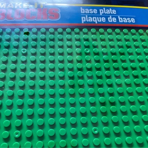 Construction Block Base Plates Set 2 Green 32 x 32 Studs u Compatible Major Bran - Picture 3 of 5